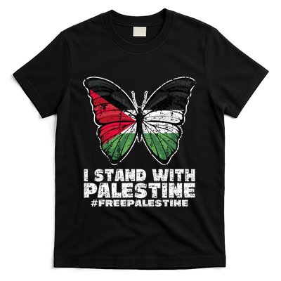 I Stand With Palestine For Their Freedom Free Palestine T-Shirt