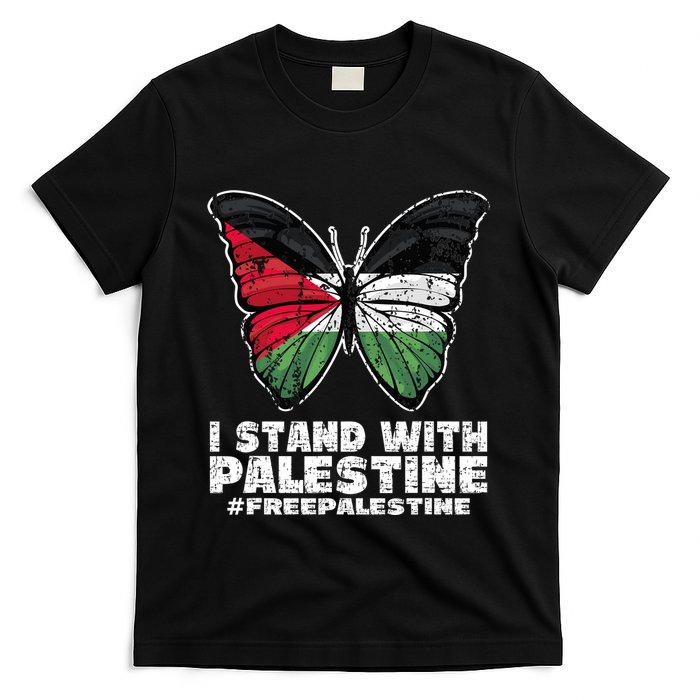 I Stand With Palestine For Their Freedom Free Palestine T-Shirt