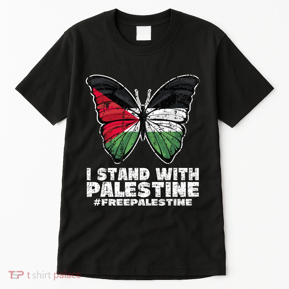 I Stand With Palestine For Their Freedom Free Palestine Tall T-Shirt