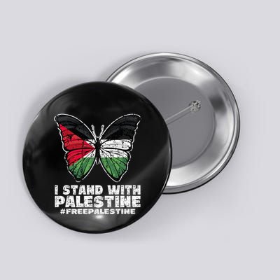 I Stand With Palestine For Their Freedom Free Palestine Button
