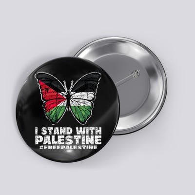 I Stand With Palestine For Their Freedom Free Palestine Button