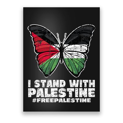 I Stand With Palestine For Their Freedom Free Palestine Poster
