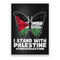 I Stand With Palestine For Their Freedom Free Palestine Poster