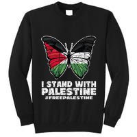 I Stand With Palestine For Their Freedom Free Palestine Tall Sweatshirt
