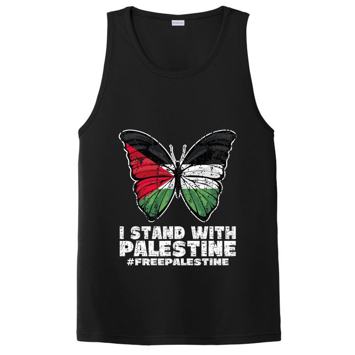 I Stand With Palestine For Their Freedom Free Palestine PosiCharge Competitor Tank