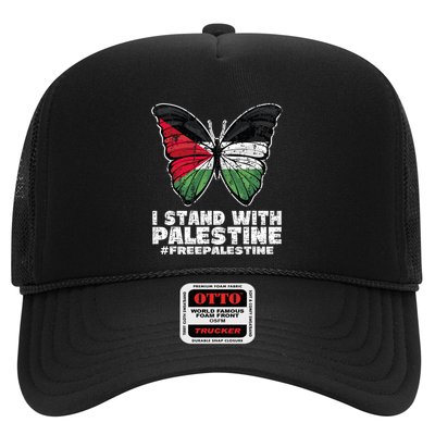 I Stand With Palestine For Their Freedom Free Palestine Trucker Hat