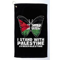 I Stand With Palestine For Their Freedom Free Palestine Golf Towel