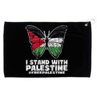 I Stand With Palestine For Their Freedom Free Palestine Grommeted Golf Towel