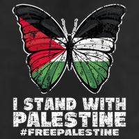I Stand With Palestine For Their Freedom Free Palestine Microfiber Hand Towel