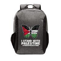 I Stand With Palestine For Their Freedom Free Palestine Vector Backpack