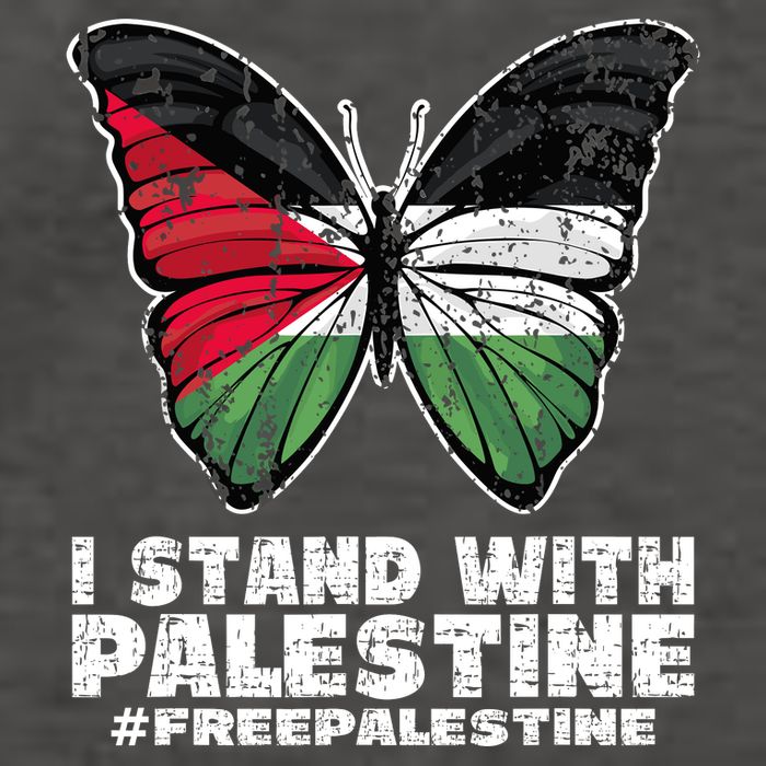 I Stand With Palestine For Their Freedom Free Palestine Vector Backpack