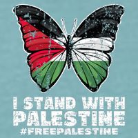 I Stand With Palestine For Their Freedom Free Palestine Sueded Cloud Jersey T-Shirt