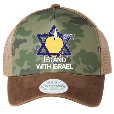 I Stand With Israel Jewish Sweater Israeli Legacy Tie Dye Trucker Hat