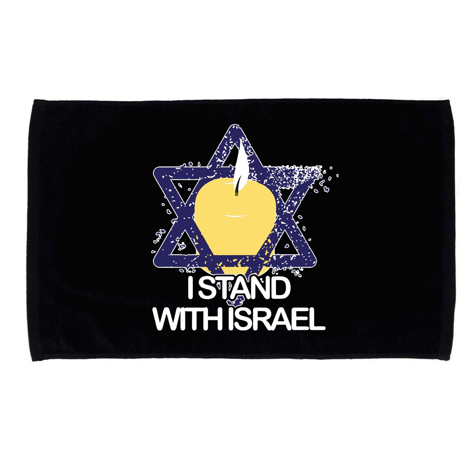 I Stand With Israel Jewish Sweater Israeli Microfiber Hand Towel