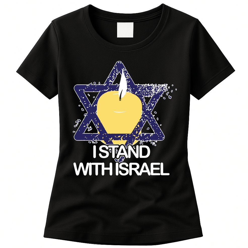 I Stand With Israel Jewish Sweater Israeli Womens T-Shirt