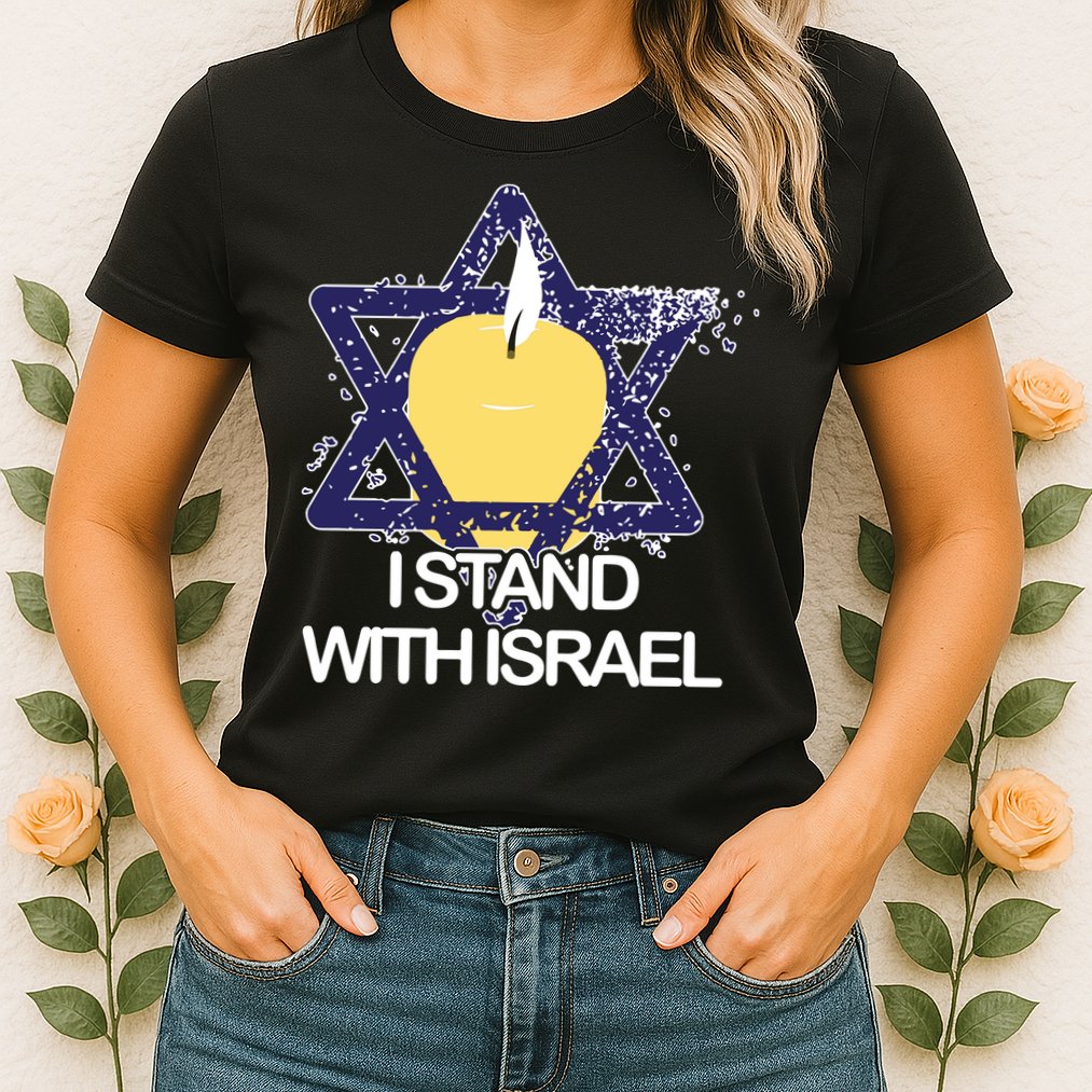 I Stand With Israel Jewish Sweater Israeli Womens T-Shirt