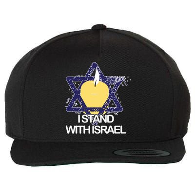 I Stand With Israel Jewish Sweater Israeli Wool Snapback Cap
