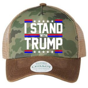 I Stand With Trump Usa Election Legacy Tie Dye Trucker Hat