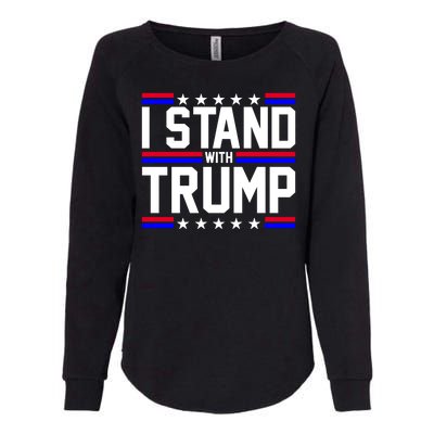 I Stand With Trump Usa Election Womens California Wash Sweatshirt