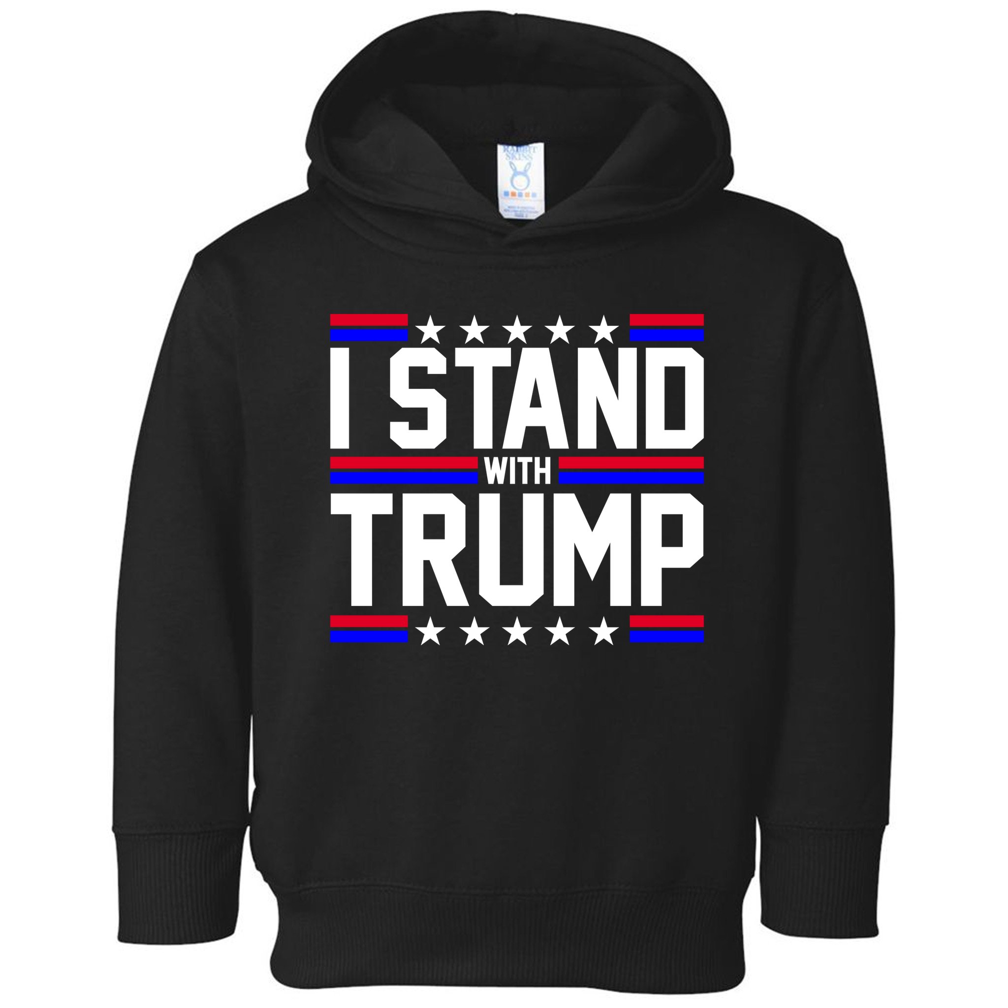 I Stand With Trump Usa Election Toddler Hoodie