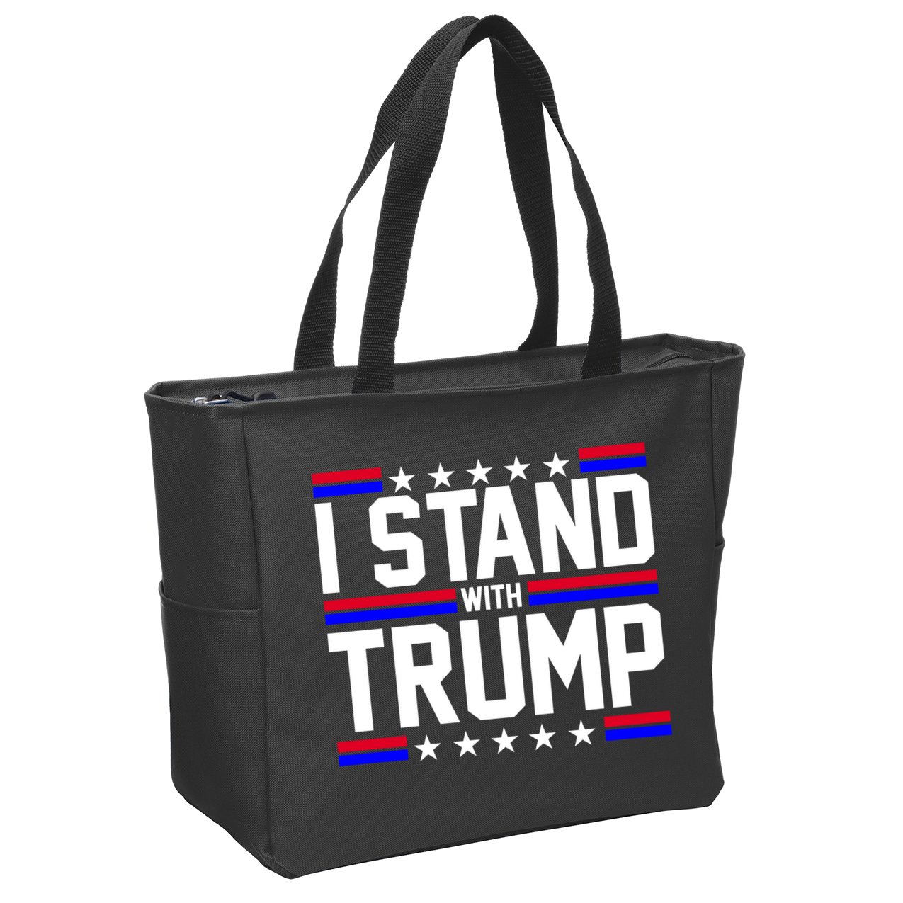 I Stand With Trump Usa Election Zip Tote Bag