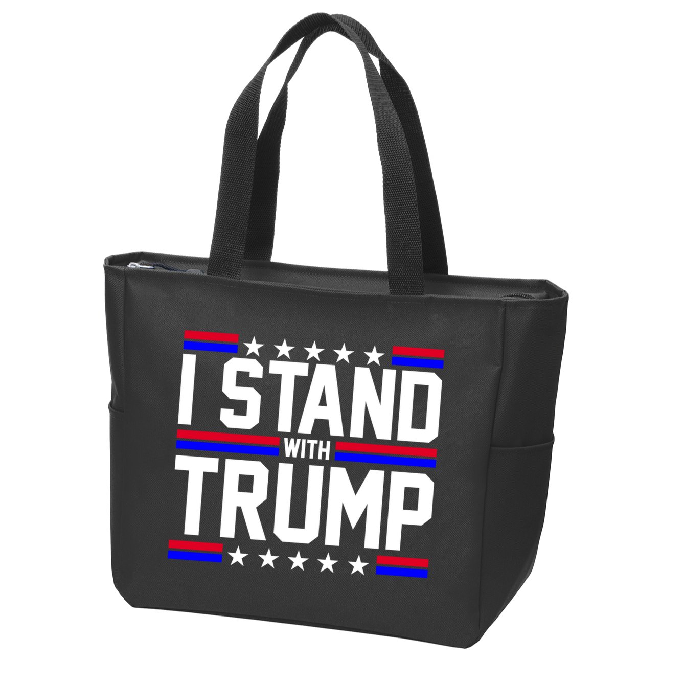 I Stand With Trump Usa Election Zip Tote Bag