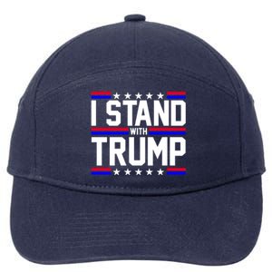 I Stand With Trump Usa Election 7-Panel Snapback Hat