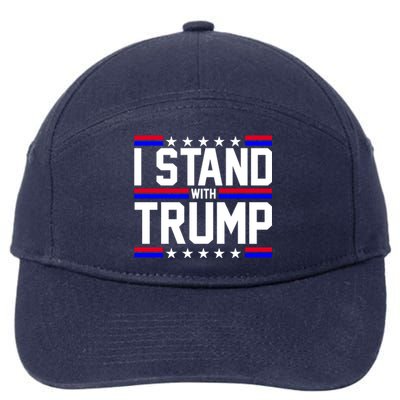 I Stand With Trump Usa Election 7-Panel Snapback Hat