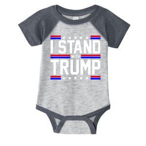 I Stand With Trump Usa Election Infant Baby Jersey Bodysuit