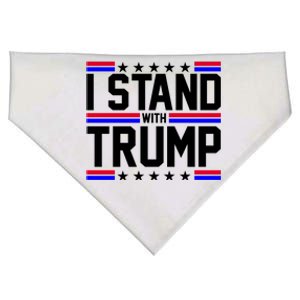 I Stand With Trump Usa Election USA-Made Doggie Bandana