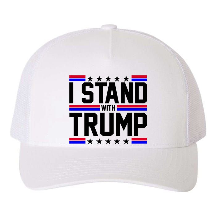 I Stand With Trump Usa Election Yupoong Adult 5-Panel Trucker Hat