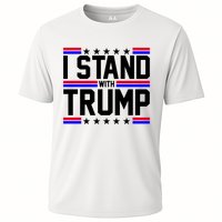 I Stand With Trump Usa Election Cooling Performance Crew T-Shirt