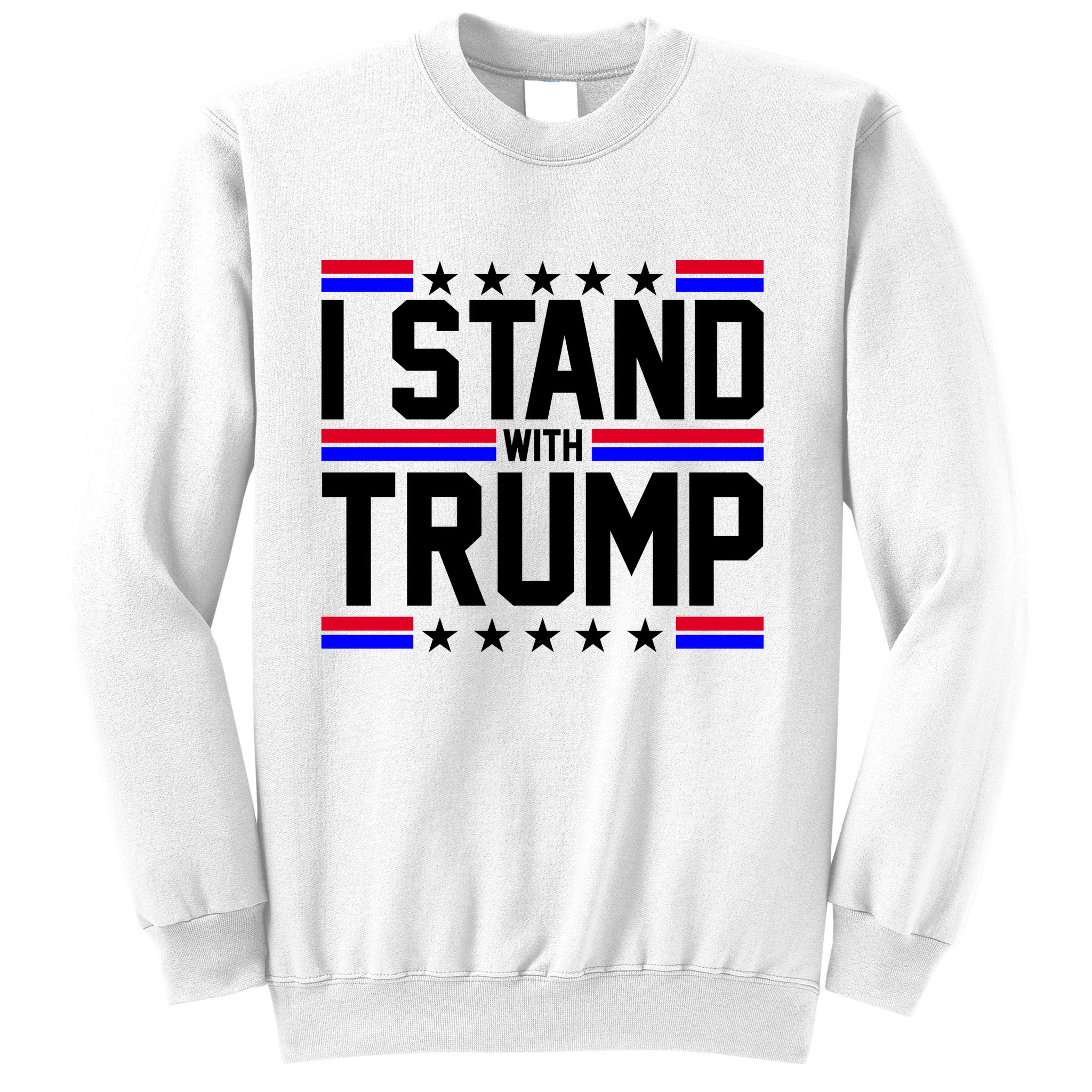 I Stand With Trump Usa Election Sweatshirt