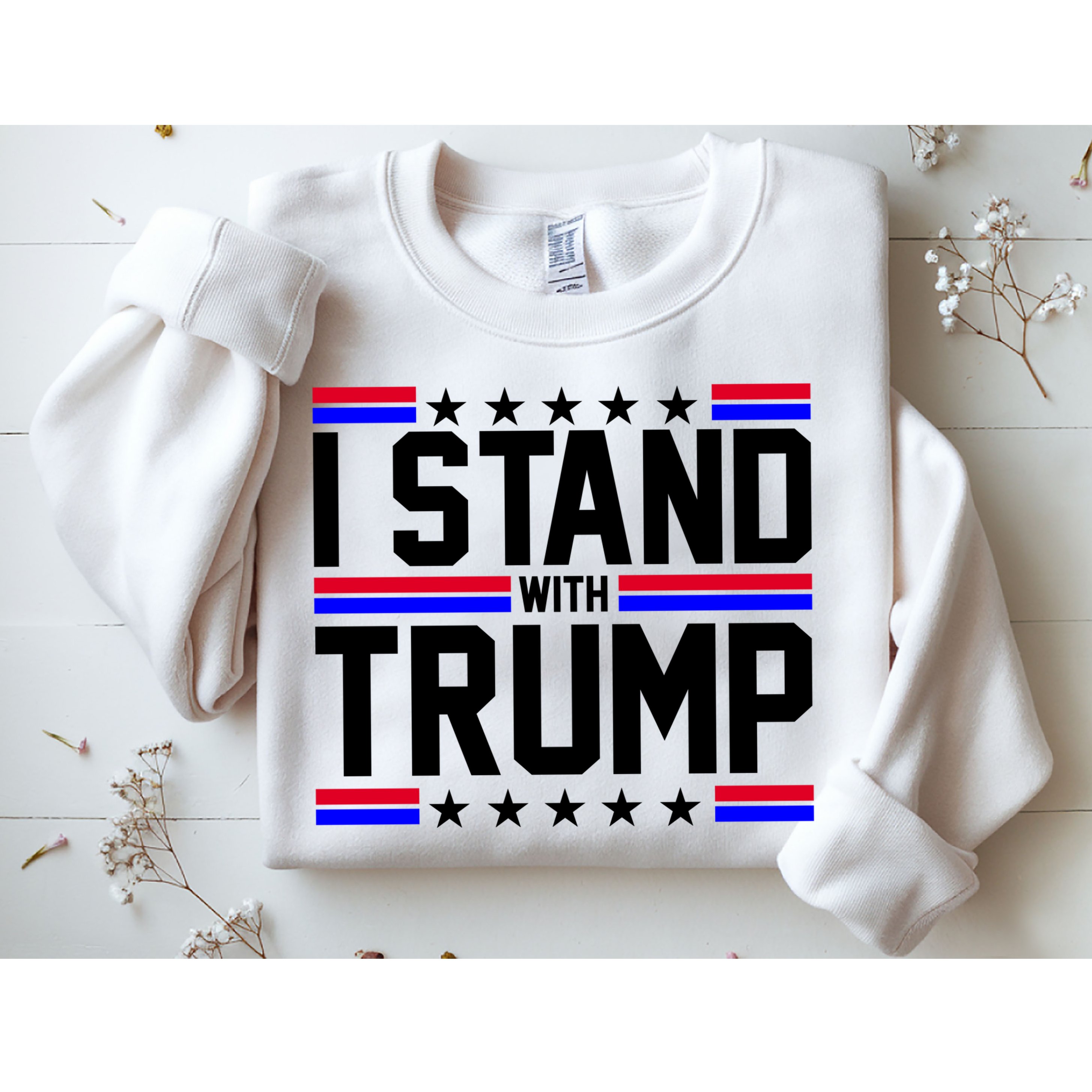 I Stand With Trump Usa Election Sweatshirt