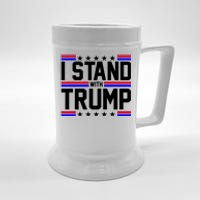 I Stand With Trump Usa Election Beer Stein