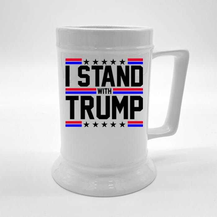 I Stand With Trump Usa Election Beer Stein