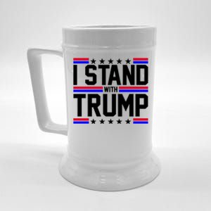 I Stand With Trump Usa Election Beer Stein