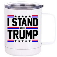 I Stand With Trump Usa Election 12 oz Stainless Steel Tumbler Cup