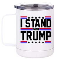 I Stand With Trump Usa Election 12 oz Stainless Steel Tumbler Cup