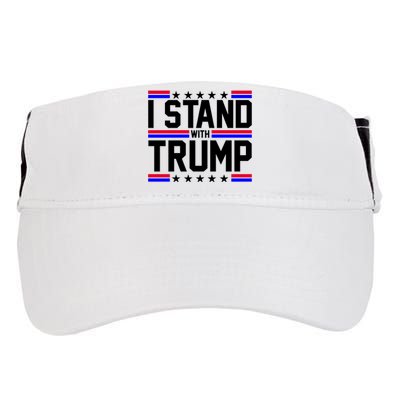 I Stand With Trump Usa Election Adult Drive Performance Visor