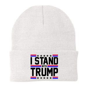 I Stand With Trump Usa Election Knit Cap Winter Beanie