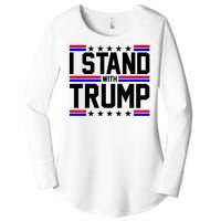 I Stand With Trump Usa Election Women's Perfect Tri Tunic Long Sleeve Shirt