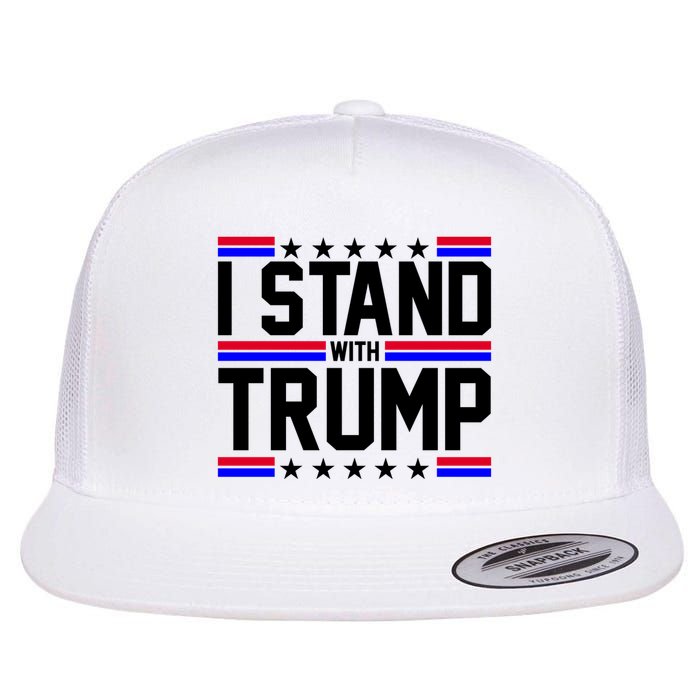 I Stand With Trump Usa Election Flatbill Hat