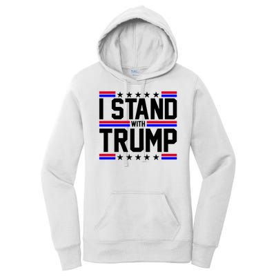 I Stand With Trump Usa Election Women's Pullover Hoodie