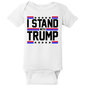 I Stand With Trump Usa Election Baby Bodysuit