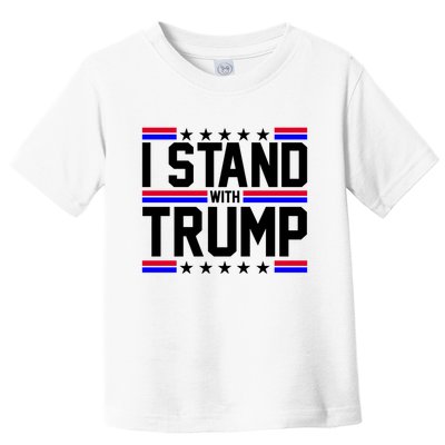 I Stand With Trump Usa Election Toddler T-Shirt