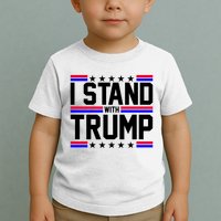 I Stand With Trump Usa Election Toddler T-Shirt