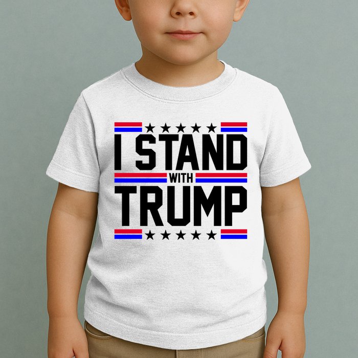 I Stand With Trump Usa Election Toddler T-Shirt