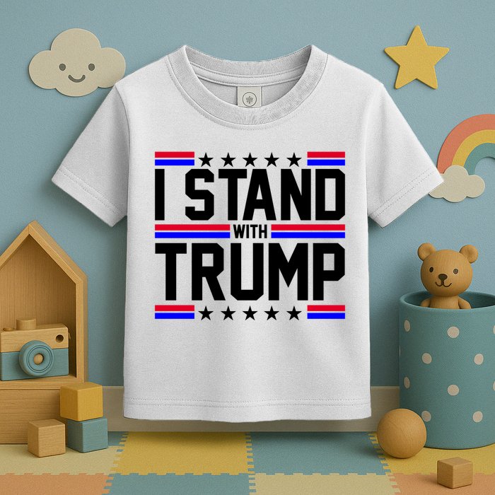 I Stand With Trump Usa Election Toddler T-Shirt