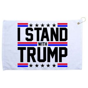 I Stand With Trump Usa Election Grommeted Golf Towel